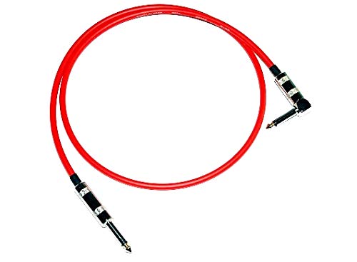 CANARE GS-6 Patch cable 1m L-S type red Phone Plug Made in Japan solder KESTER44_1