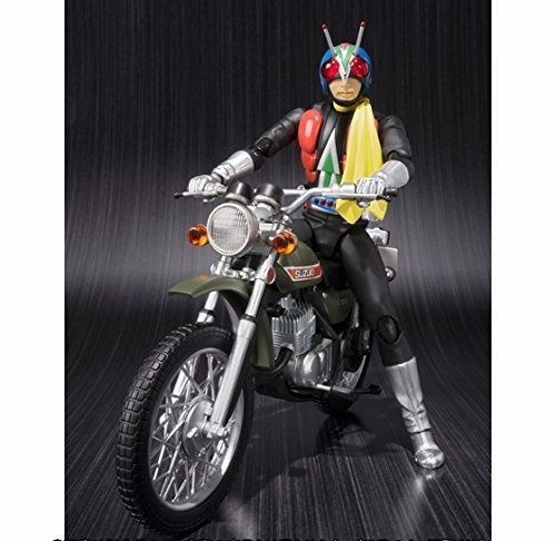 S.H.Figuarts Masked Kamen Rider V3  Riderman & Machine Set Action Figure BANDAI_1