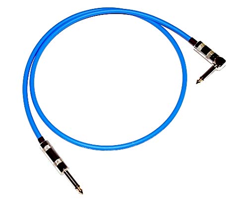 CANARE GS-6 Patch cable 1m L-S type blue Phone Plug Made in Japan solderKESTER44_1