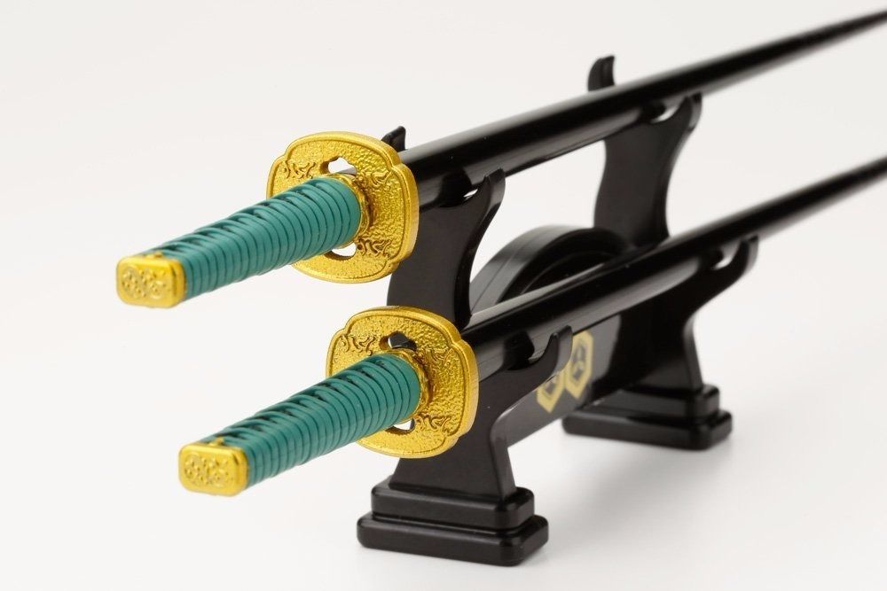SAMURAI CHOPSTICKS Japanese Sword KANETSUGU NAOE KOTOBUKIYA from Japan_5