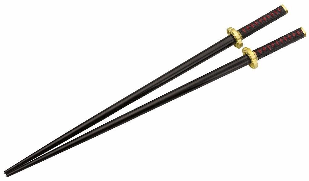 SAMURAI CHOPSTICKS Japanese Sword HIDEYOSHI TOYOTOMI KOTOBUKIYA from Japan_1