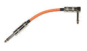 CANARE GS-6 Patch cable 15cm L-S type orange Phone Plug ‎PA-123 Made in Japan_1