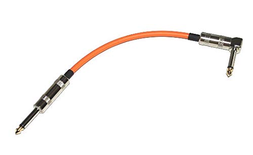CANARE GS-6 Patch cable 20cm L-S type orange Phone Type Made in Japan NEW_1