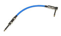CANARE GS-6 Patch cable 20cm L-S type blue Phone Plug Made in Japan NEW_1