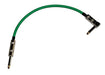 CANARE GS-6 Patch cable 30cm L-S type green Phone Plug Solder Kester44 NEW_1