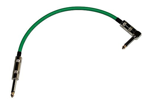 CANARE GS-6 Patch cable 30cm L-S type green Phone Plug Solder Kester44 NEW_1