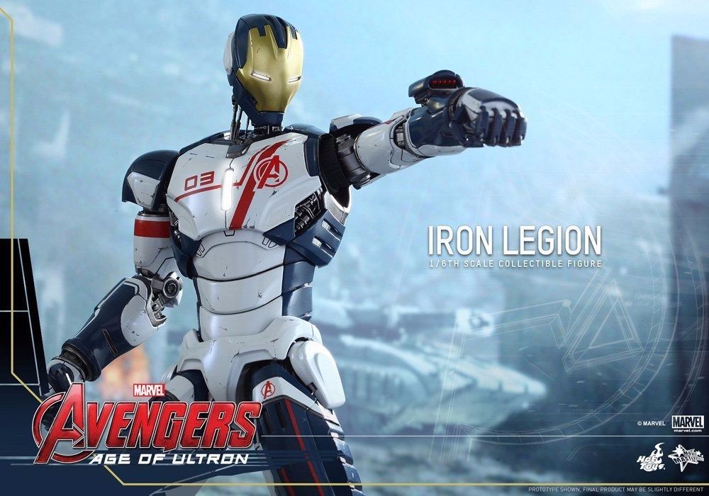 Movie Masterpiece Avengers Age of Ultron IRON LEGION 1/6 Action Figure Hot Toys_6