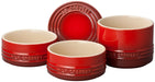 Le Creuset Heat-Resistant Container Stacking Ramcan Set Cherry Red Stoneware_1