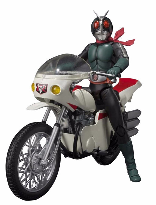 S.H.Figuarts Masked Kamen Rider OLD 2 & IMPROVED CYCLONE Set BANDAI from Japan_1