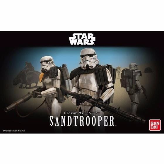 BANDAI 1/12 SANDTROOPER Plastic Model Kit STAR WARS from Japan_1