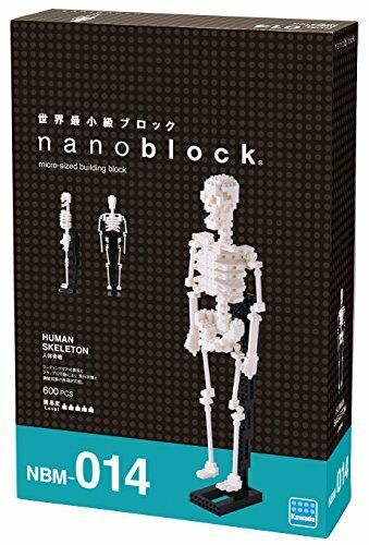 nanoblock Human Skeleton NBM014 NEW from Japan_2