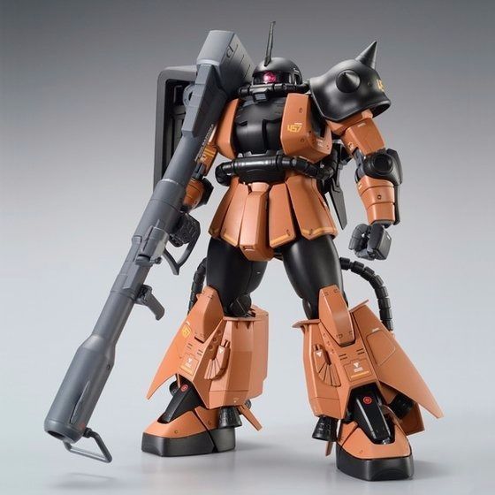 BANDAI MG 1/100 MS-06R-2 ZAKU II GABBY HAZARD'S CUSTOM Plastic Model Kit NEW_2