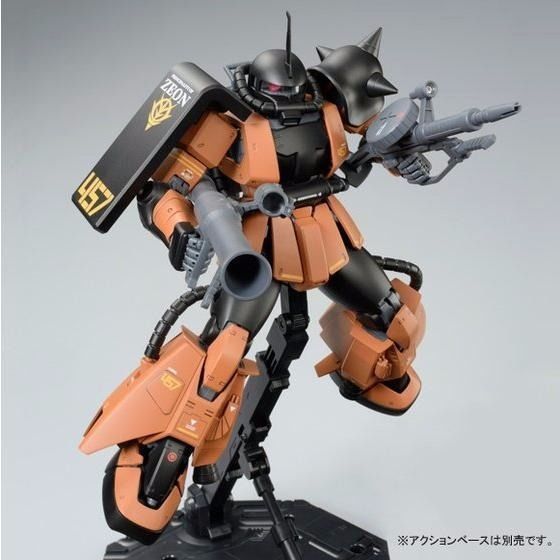 BANDAI MG 1/100 MS-06R-2 ZAKU II GABBY HAZARD'S CUSTOM Plastic Model Kit NEW_7