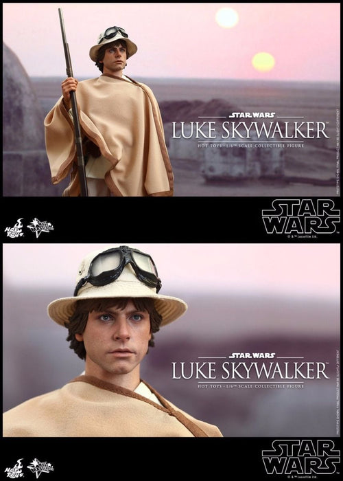 Movie Masterpiece STAR WARS Episode 4 LUKE SKYWALKER 1/6 Action Figure Hot Toys_6