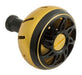 Daiwa SLP Works Aluminum round knob M gold/black for electric/both reels 059213_1