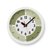 Lemnos fun pun clock with color! Analog green YD15-01 GN Wall Clock NEW_1