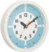 Lemnos fun pun clock with blue! YD15-01 LBL Wall Clock NEW from Japan_3