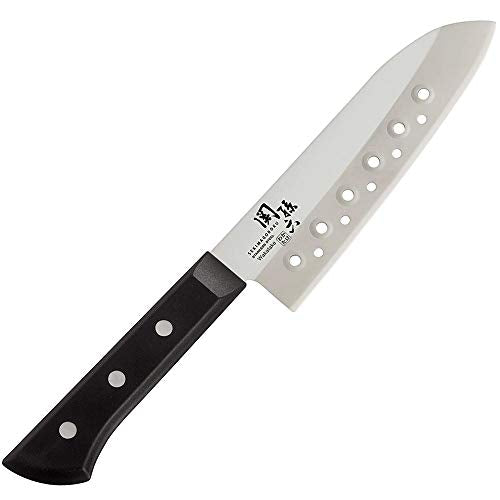 Kai Seki no Magoroku Wakatake Santoku kitchen knife perforated 165mm AB-5419 NEW_1