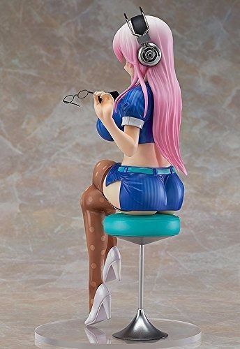 Nitroplus Super Sonico Office Lady Ver 1/7 PVC Figure WING from Japan NEW_6