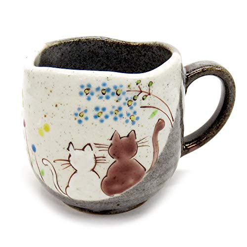 Kutani Yaki (Kutani ware) Coffee Mug Sunny Place Made in Japan NEW_1