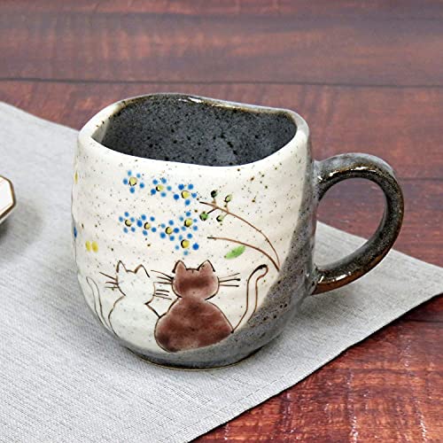 Kutani Yaki (Kutani ware) Coffee Mug Sunny Place Made in Japan NEW_2