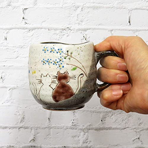 Kutani Yaki (Kutani ware) Coffee Mug Sunny Place Made in Japan NEW_5