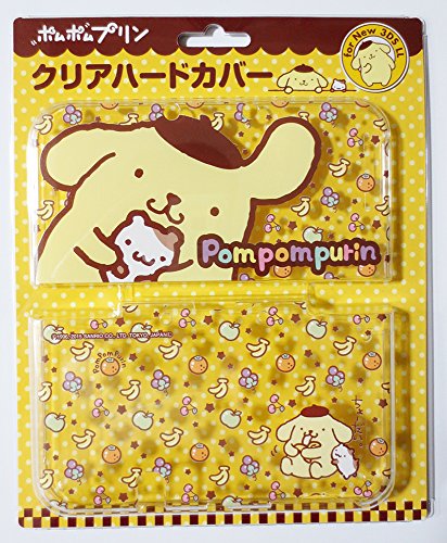 CLEAR HARD COVER POM POM PURIN (FRUIT) for Nintendo New 3DS XL from Japan_1