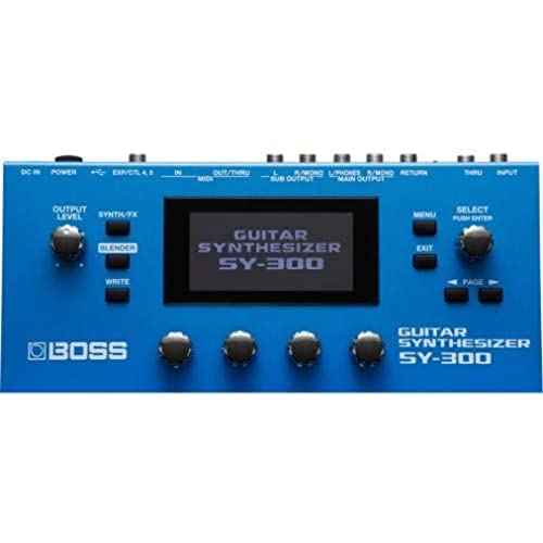 BOSS SY-300 Guitar Synthesizer Blue Doesn't require a dedicated pickup NEW_1