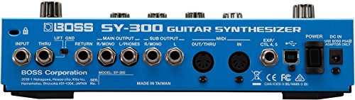BOSS SY-300 Guitar Synthesizer Blue Doesn't require a dedicated pickup NEW_2