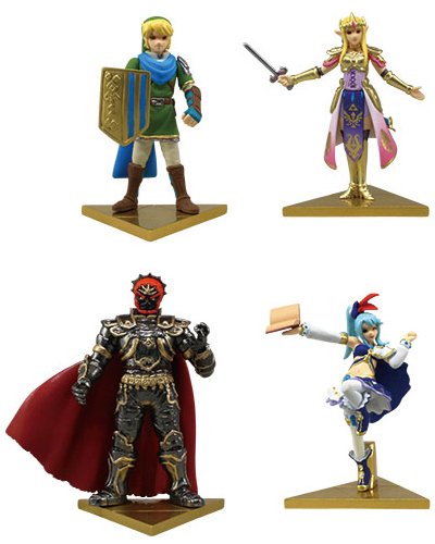 TAKARATOMY A.R.T.S. The Legend of Zelda Hyrule Warriors Mini Figure Set of 4 NEW_1