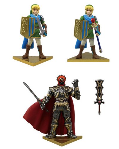 TAKARATOMY A.R.T.S. The Legend of Zelda Hyrule Warriors Mini Figure Set of 4 NEW_2
