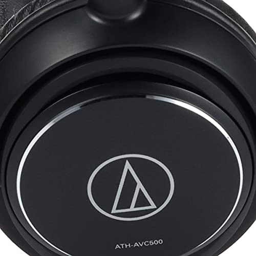 Audio Technica dynamic headphones ATH-AVC500 Black NEW from Japan_3