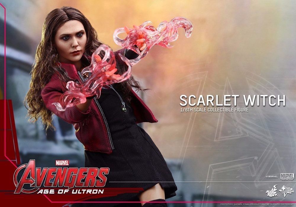 Movie Masterpiece Avengers Age of Ultron SCARLET WITCH 1/6 Figure Hot Toys NEW_3