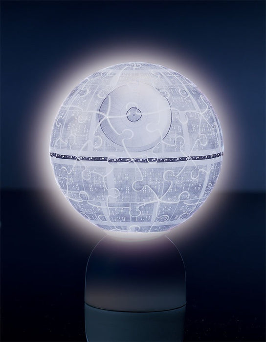 Yanoman 3D Puzzle Lantern STAR WARS Death Star 60pcs Dia.7.6cm/ 3 inch ‎2003-452_2