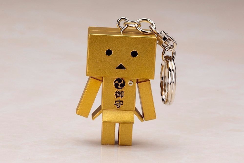 Yotsuba&! omamori DANBOARD Key Holder Keychain 8 Pcs BOX Set KOTOBUKIYA NEW_3