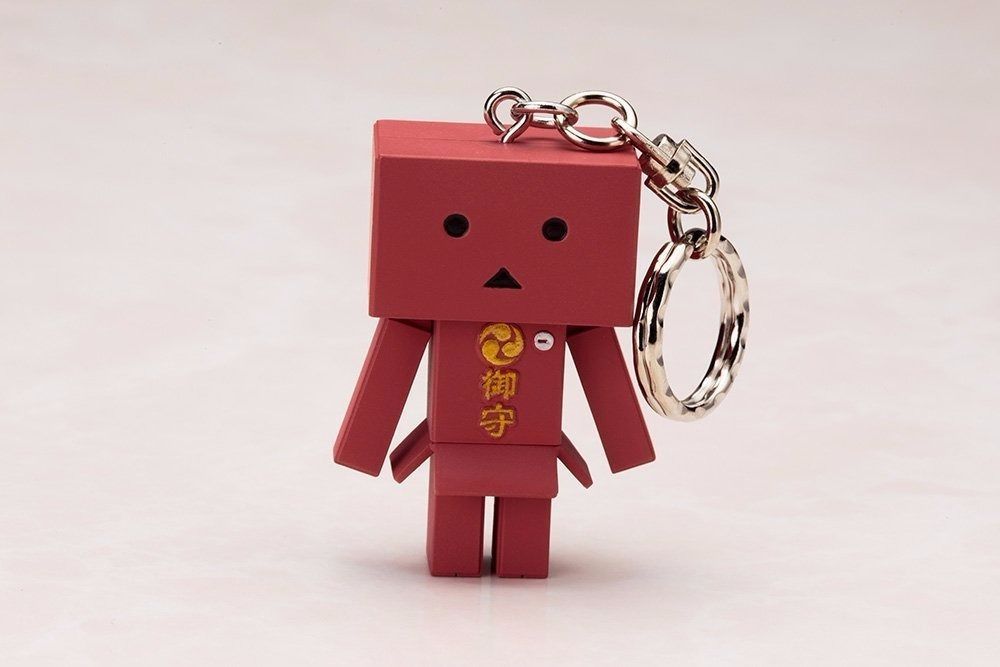 Yotsuba&! omamori DANBOARD Key Holder Keychain 8 Pcs BOX Set KOTOBUKIYA NEW_5