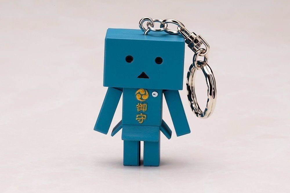 Yotsuba&! omamori DANBOARD Key Holder Keychain 8 Pcs BOX Set KOTOBUKIYA NEW_6