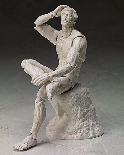 figma SP-056b The Table Museum The Thinker Plaster ver. Figure NEW from Japan_3