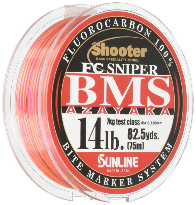 SUNLINE Shooter FC SNIPER BMS AZAYAKA Fluorocarbon Line 75m 14lb Fishing Line_1
