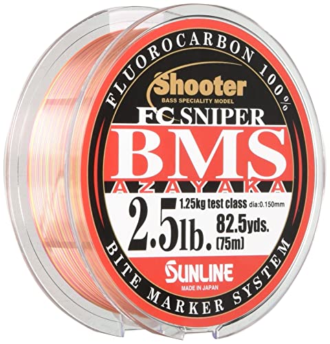 SUNLINE Shooter FC SNIPER BMS AZAYAKA Fluorocarbon Line 75m 2.5lb