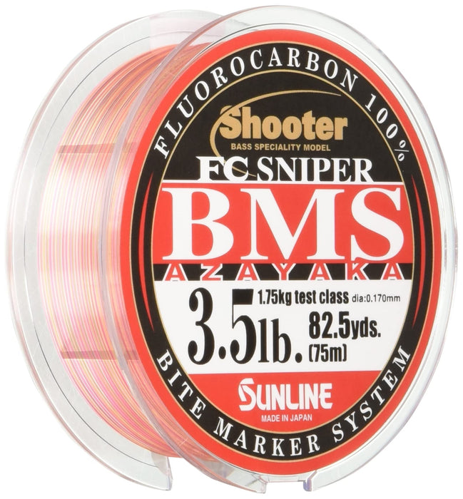 SUNLINE Shooter FC SNIPER BMS AZAYAKA Fluorocarbon Line 75m 3.5lb Fishing Line_1