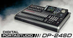 Tascam DP-24SD 24-Track Digital Portastudio Multi-Track Audio Recorder NEW_6