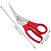 Kai House Select crab scissors DH-7242 Made in Japan Stainless Steel 20x7x1.2cm_5