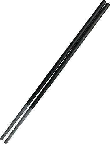 KAI House Select Tip Silicone Long Chopsticks DH-7105 Black for Cooking NEW_1