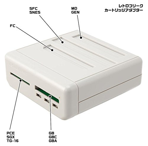 Retro freak retro game compatible controller adapter set NEW from Japan_3