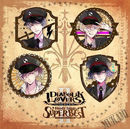 [CD] DIABOLIK LOVERS Bloody Songs -SUPER BEST II- Mukami Ke ver NEW from Japan_1