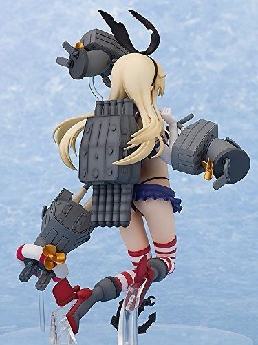 Kantai Collection KanColle Shimakaze Major Damage Ver 1/8 PVC Figure AQUAMARINE_5