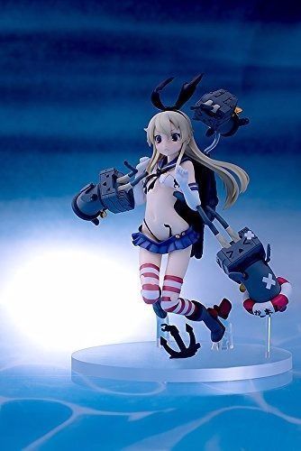 Kantai Collection KanColle Shimakaze Major Damage Ver 1/8 PVC Figure AQUAMARINE_8