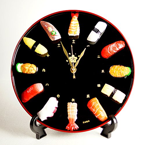 CL27S SUSHI CLOCK Food Sample Made in Japan flavorbox NEW_1