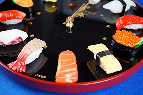 CL27S SUSHI CLOCK Food Sample Made in Japan flavorbox NEW_4